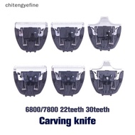 chitengyefine Ceramic de  Cutter Head For CP-7800 Replacement de For  8000 6800 3000 Pet Trimmer Cli