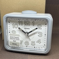 [TimeYourTime] Seiko Clock QHK061N Quiet Sweep Silent Movement Bell Alarm Light Alarm Clock QHK061