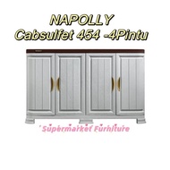 Murah Napolly Cabsulfet 454 Papan- Bufet Tv Plastik Napolly