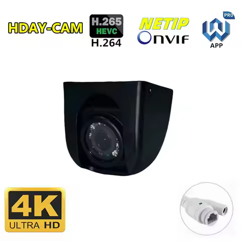 8MP 4K IRCUT Mini POE Camera Bullet Surveillance IP Camera 940nm IR Home Security Protection CCTV Ca