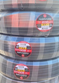 ตราดาว ท่อเกษตร 20 มิล ทนแรงดัน 2.5บาร์ 200เมตร ท่อพีอี PE PIPE ท่อpe ท่อพีอี สายพีอี ท่อเกษตร น้ำหย