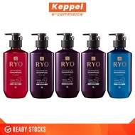Ryo expert hair loss care shampoo 400ml - oily scalp, sensitive, weak hair, anti dandruff, dry scalp [Keppel E-Commerce]