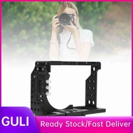 guli-my Camera Cage Aluminum Alloy Case Rig for A7K A7II A7III A7SII A7RIII A7RII A7 Series with Art