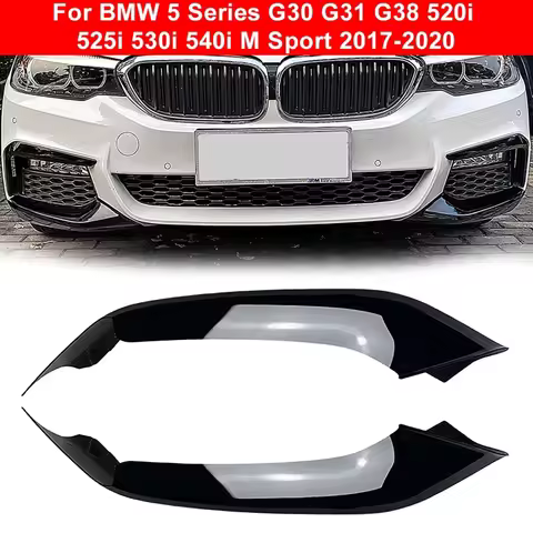Front Bumper Lip Splitter Diffuser Spoiler for BMW 5 Series G30 G31 G38 520i 525i 530i 540i M-Sport 