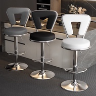 FURNIHOLIC Hydraulic Swivel Bar Chair Modern Cafe Bar Chair Adjustable Bar Chair Minimalist Bar Chai