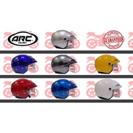 {100% ORI+ QR SIRIM} ARC STENG HELMET AF6 SEPARUH SIRIM 100% ORIGINAL WHITE GREY DEEP BLUE BUCA RED 