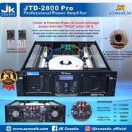 Power JTD 2800 JK Coustic Power Amplifier