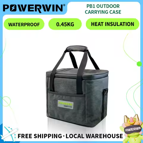 POWERWIN PB1 Solar Generator Storage Bag for Energizer PPS320 Portable Power Station IP6X Waterproof