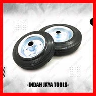 4 Inch ONLY WHEELS - Caster Wheels, Rubber Wheels, Trolley Cart Display Case Wheels