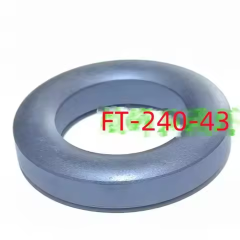 1Pcs FT240-43 American RF Ferrite Magnetic Ring Shortwave Antenna Balun Magnetic Core for Electronic