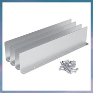 4Pcs Rainwater Valley Gutter Splash Guard Rain Drip Gutter Guard For Shingle Roofs Corner