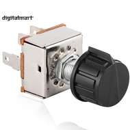 Universal 3-Speed AC Blower Switch, 12V 25A, 4 Positions, IP65 Rating, Touch Control with Integrated