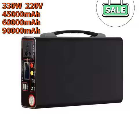 300W 220V 90000mAh Portable Power Station Solar Generator Outdoor Camping Emergency Mobile Power Ban