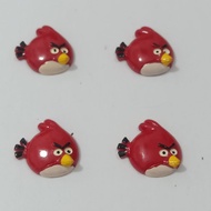 Glitter angry birds Resin
