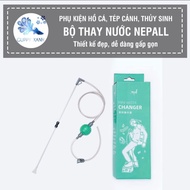 Bộ dụng cụ hút đáy hút phân vệ sinh hồ cá cảnh của Nepall- Guppy Xanh