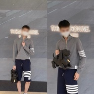 Thom Browne 棉質短褲 深藍色 男款