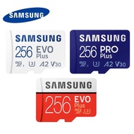 SAMSUNG PRO Plus Memory Card 256GB 512GB Class10 U3 A2 V30 128G 64G 32G TF High Speed 160MB Micro SD Card
