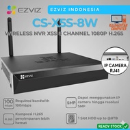 EZVIZ X5S-8W - Wireless Ezviz X5S 8 Channel 5MP H.265 support ONVIF