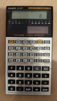 Casio fx-50F 科學計算機 考評局認可