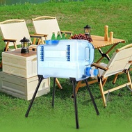 leipupa Camping Water Bucket Stand for 12-25L Rectangular Bucket, Durability, Easy to Install, Acces