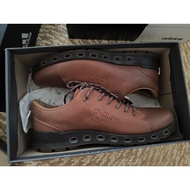 Ecco Gore-Tex Brown Leather Shoes Mens Size 11UK