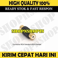 RCA Female to RCA Female Connector | RCA Cable Extension Connector