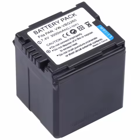 Probty VW-VBG260 VW VBG260 VBG130 VBG260 Battery for PANASONIC HDC-HS700 TM700 HS300 TM300 HS250 SD2