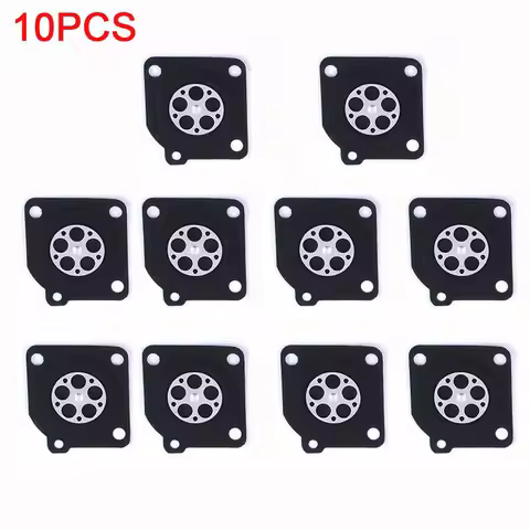 10pcs C1U Zama Echo Chainsaw Trimmer Gasket Diaphragm Repair Kit Carburetor Carb