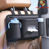 PORSCHE 911 718 PANAMERA CAYENNE MACAN TAYCAN 911 Carrera GTS Car Rear Seat Storage Bag