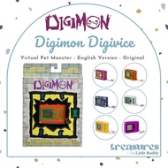 Digimon Original Digivice Vpet 20th Anniversary Virtual Pet Monster Translucent Orange English Version Bandai Original
