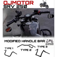 QJMOTOR SRV250 SRV 250 MODIFIED HANDLE BAR ACCESSORIES ACCESSORY MODIFIED MODIFY