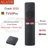 ALANK Android TV98Pro Remote Control Remote Control Support Bluetooth Connection, Voice Control and 