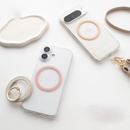 支援 MagSafe 金屬指環【多機型適用 TPU 透明手機殼】手機掛繩 FZ11K
