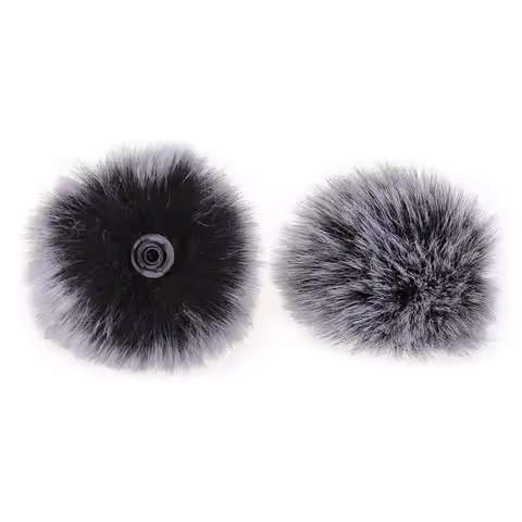 Microphone Windscreen & Deadcat Wind Shield, Furry Wind Muff for DJI MIC Dropship