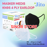 Masker Medis 3D KN95 4 Ply Earloop Mask