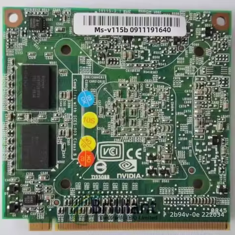 9300 GS 9300MGS MXM II DDR2 256MB G98-630-U2 graphics card for Acer Aspire 4730 4930 5930 6930 4630