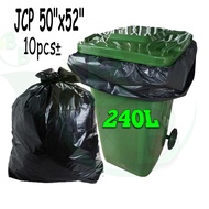 JUMBO GARBAGE BAG PLASTIC 50"X52" # 240L Garbage Bin Plastic