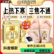 Beijing Tongrentang Poria Eight Treasures Wormwood Foot Patch Sanfutian Herbal Remove Dampness Thin 
