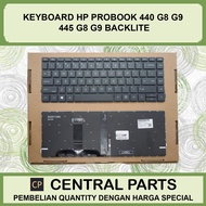 HP Probook 440 g8 g9 445 g8 g9 Backlight Keyboard