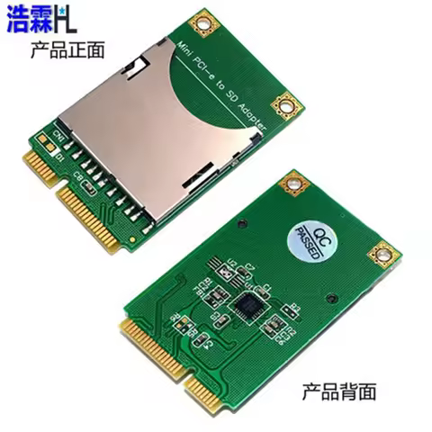 Mini Pci-E To Sd To Mini Pcie Adapter 52pin Not Include Memory Storage Card For Windows 7 8 10 Xp 20