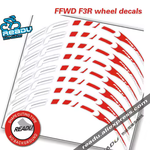 FFWD F3R road Bicycle wheel Group stickers F3R Replacement Sticker Decal Depth 20mm for the frame he