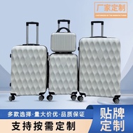 กระเป๋าล้อเลื่อนล้อสากล GghJMHKKvvv ABS 20/24/28นิ้วชุดสามชิ้นออกแบบมาสำหรับกระเป๋าเดินทาง