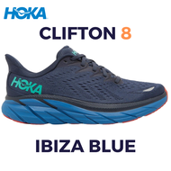 รองเท้าวิ่ง HOKA Clifton 8 Outer SpaceBell/wether Blue Size36-45 รองเท้าผ้าใบผู้ชาย รองเท้าผ้าใบผู้หญิง รองเท้าวิ่งชาย รองเท้าวิ่งหญิง รองเท้ากีฬา รองเท้าออกกำลังกาย