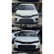 Honda Civic FE 2022-2025  Front Lips Thai Look  Gloss Black  (1 pcs✔️)