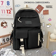 Fashion Women's Backpack Trendy Nylon Waterproof Anti-theft School Bag For Girls School Backpack With Many Pockets 2021