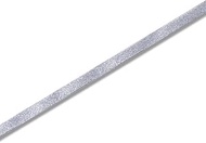 Heiko Wrapping Ribbon, Elegance Metal Silver, 0.4 in x 65.6 ft (9 mm x 20 m)