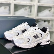 New Balance NB 530 Retro white black details Casual sneakers for men women MR530EWB FYZ2 GCJ9-*&-