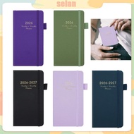 SEL 2026 Schedule Notebook Weekly Planner with Elastic Closure Journaling Notebooks Daily Planner Ac