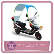 ┇✘✶Ebike Canopy HK Motorcycle Bike E-Bike Canopy Umbrella Cover