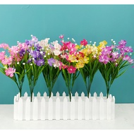 Simulation flower mesh orchid / Simulation plant wedding home bedroom decoration / potted flower arr